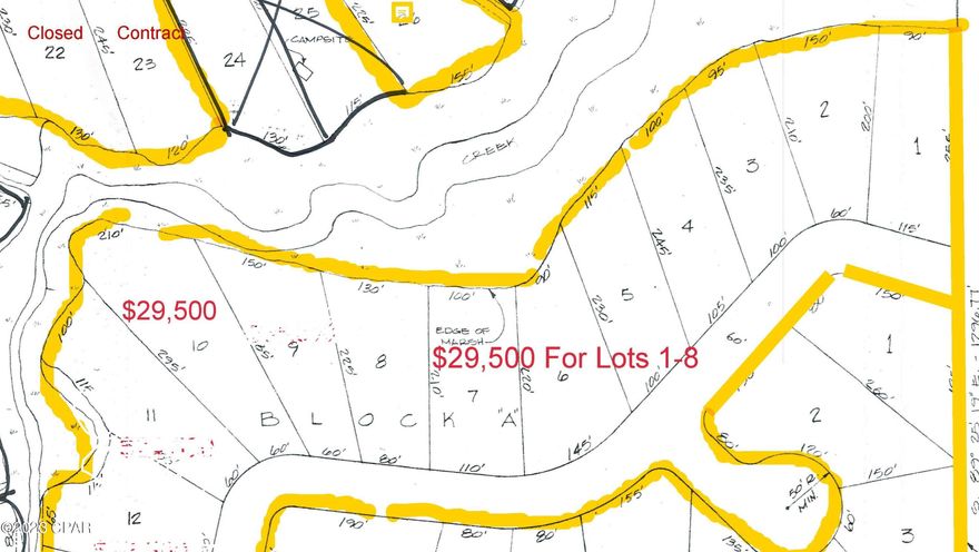 Block A, Lot 4 is available. Hickory Bluff, named for the trees and high and dry land, here is a building lot, ready for a new construction or mobile home. Surrounded by new homes and a short distance to Fanning Bayou, fishing, boat ramp and just a few miles from Lynn Haven. The lot has with no association fees so bring your boat, RV, build a pole bar or workshop. Peaceful, quiet and ready to go today! Choose from any of many lots we have for sale in Hickory Bluff community!  Call for additional details.