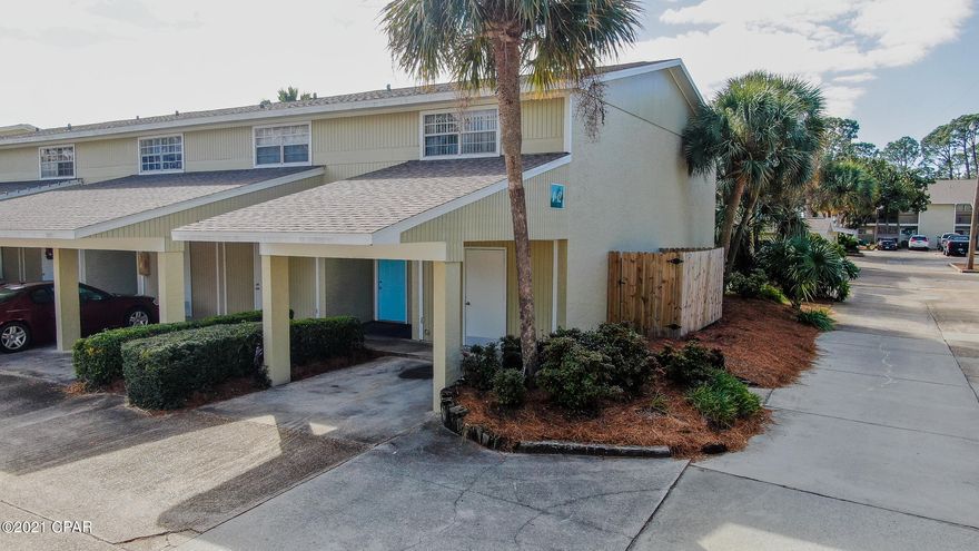 CURRENTLY UNDER CONTRACT, SELLER IS TAKING  BACKUP OFFERS. Great unit on Grand Lagoon .Enjoy your sunsets from the master bedroom balcony while catching a glimpse of beautiful Grand Lagoon. Walk to the pool directly behind the unit. Close to restaurants, shopping, water sports etc.