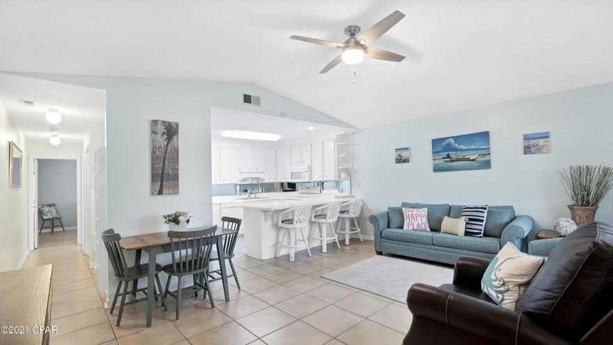 You are going to fall in love with this beautiful, immaculately clean 1bd (plus built in bunks) 1 and 1/2 bath condo.  This unit also has  tile floors through out as well as, new HVAC , new washer and dryer, new hot water heater, and new ceiling fans, and has been freshly painted. Condo comes fully furnished, and is close to beach access and pedestrian gate.  The community has it all...multiple pools, tennis courts, mini golf, shuffle board , and fitness center.  Close to Pier Park, restaurants, and other attractions.  This is the perfect family getaway or investment property! Don't wait to see this one!