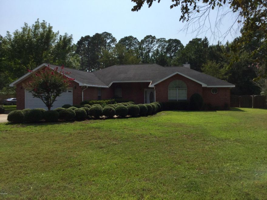 BACK ON MARKET!  Closing fell thru at last minute. Make an offer on this great home today!!!  Immaculate and extremely well maintained home on a quiet cul-de-sac in Callaway. This home features a large, open floor plan that includes a living area with a beautiful gas fire place; dining area; kitchen with beautiful custom oak washed cabinets and stainless steel appliances w/gas stove top; breakfast bar; and corian counter tops. 

This home offers a split floor plan w the master on one side and the other two bedrooms on the other side if the home. The master offers a large walk in closet, double vanity, and separate tub and shower. This home also features 10 ft ceilings, crown molding, surround sound, security system, and two 2 car garages. One is attached and the other is a 23x23 detached and in immaculate condition. There are additional exterior features that include all brick siding; a covered, closed in patio; an additional yard building; and a separate irrigation pump.  This home is a must see!  All measurements approx; pls verify if important.