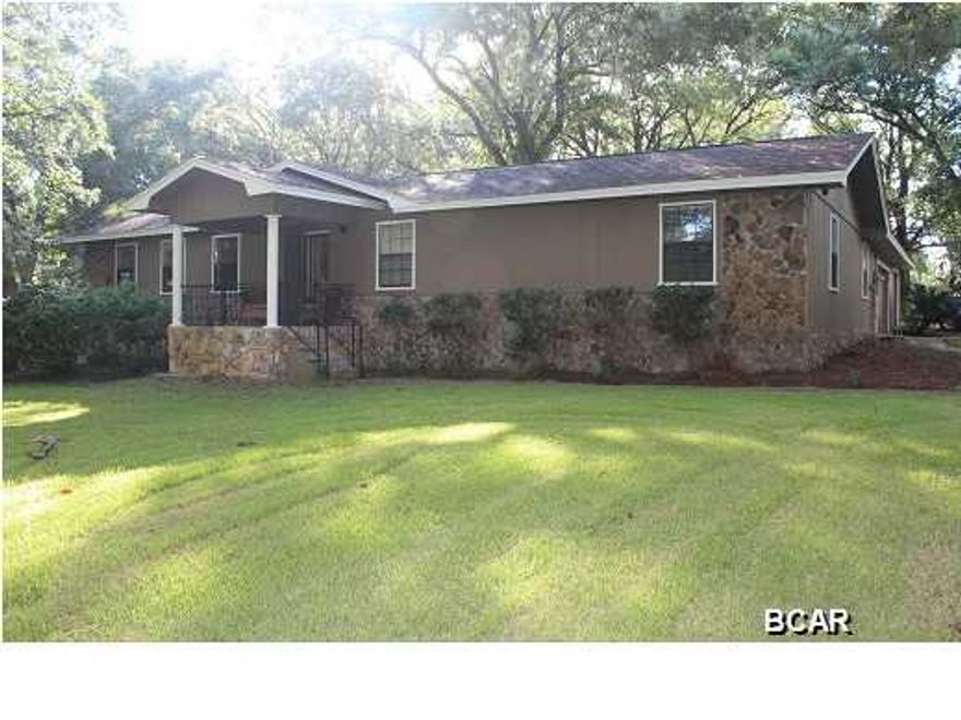 This is a lovely, well cared for home on a beautiful corner lot in Callaway. The home has lots of living space with a living room dining room combo off the foyer. There is also a Den with a stone wood burning fireplace, built-in book shelves and an elegant lighted curio cabinet. If you like to entertain or you need just a little more space for the kids, there is also a tiled family room that will hold a pool table and all of your friends! The kitchen features lots of counter space and cabinets with a pass through window into the family room. This home has a 3 CAR GARAGE! The single car garage has a separate a/c and heating unit that turns it into the perfect workshop or ''man cave.'' But ladies, don't be upset because there is another heated and cooled bonus or hobby room that could a