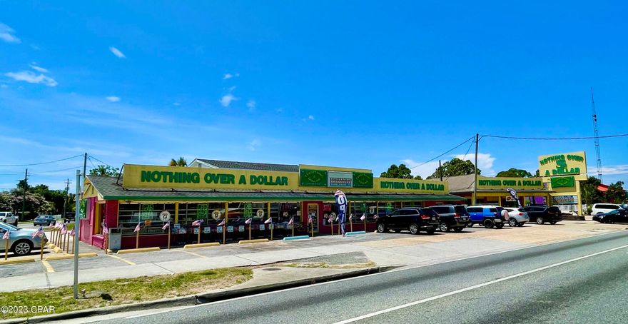 High Visibility and High Traffic! This corner commercial location is in the heart of the beach with its own on site parking. The property is zoned C-3 and is in the county jurisdictionally. The property is in the heart of the tourist corridor and close to Zoo World, Wonder Works , Ripley's, Emerald Falls and Grand Maze.