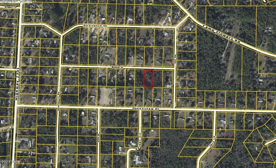 Large Vacant Lot in the Bayou George/Youngstown area. All information and measurements should be verified if important.