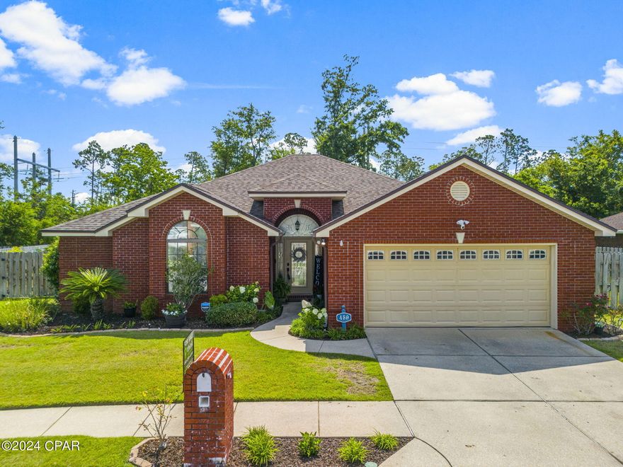 Welcome to 459 Makers Way, a stunning residence perfectly situated just a few streets off Hwy 390, in a highly sought-after neighborhood. This ideal location is mere minutes from the upcoming Publix at Sweetbay and the picturesque Harvey Dee Mathis Park, offering the best of convenience and leisure.

Nestled in a tranquil cul-de-sac, this community boasts meticulously cared-for homes, free from the constraints of an HOA. Step inside to discover beautiful updates that truly set this home apart. The kitchen is a chef's dream, featuring exquisite Cambria quartz countertops and unique live edge cypress shelves. The master bathroom is a spa-like retreat with luxurious marble finishes, an open shower, and an oversized soaker tub that promises relaxation.

The gorgeous open floor plan with a gas fireplace creates an inviting atmosphere perfect for both everyday living and entertaining. Families will appreciate the practical yet elegant Jack and Jill bathroom, enhancing the functionality of this delightful home.

Don't miss the opportunity to make 459 Makers Way your new address. Schedule a showing today and experience the perfect blend of modern updates and ideal location!