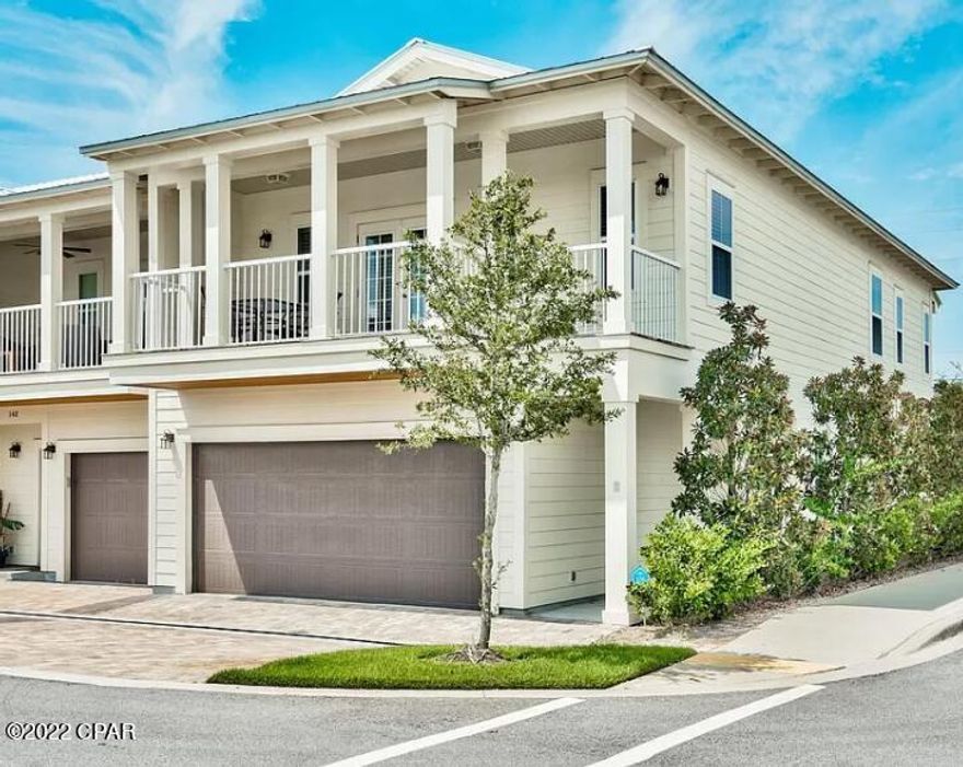 Beautiful 4BR/3BA Townhome- in the heart of Crystal Beach!!! Offered completely furnished and rental turnkey! 4 bedrooms, 3 baths. This amazing townhouse features an open floor, walk in laundry room, enclosed garage, and a large outdoor porch. Laundry room is walk in with washer and dryer. Full bathroom with shower/tub combination. Open kitchen with plenty of seating for guest. Granite counter tops and stainless appliances. Pendant lights above bar. LVP floors throughout townhome. Perfect beach retreat or rental home!