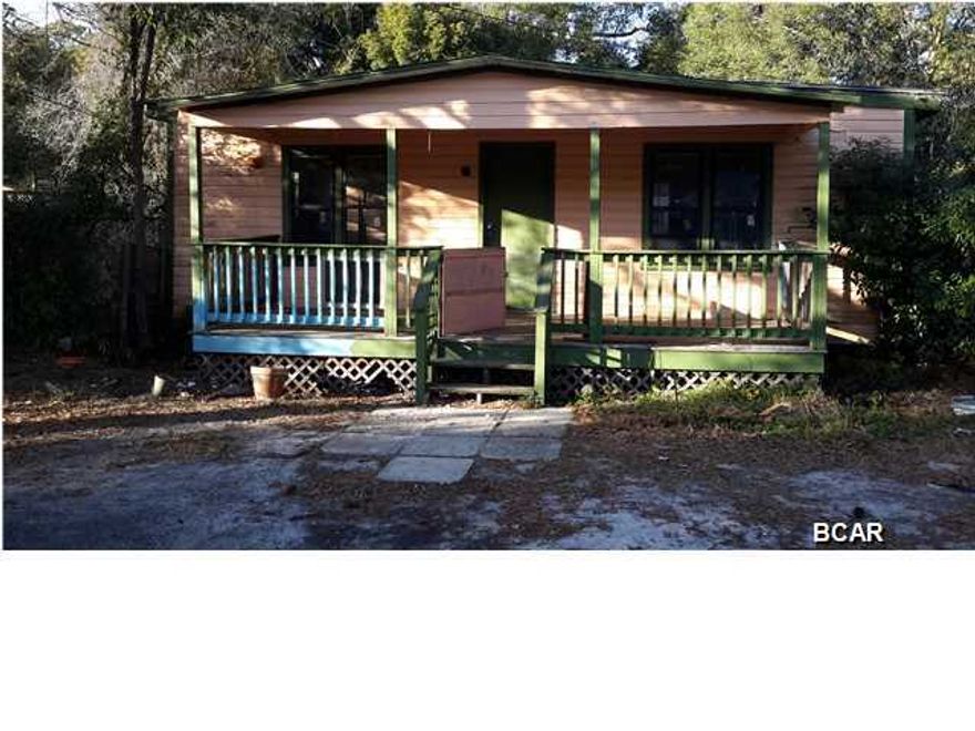 New on the market and Priced to sell. This 3/1 has a great central location. It was once a duplex and converted to single family home. This place needs work on interior and exterior. A great opportunity for someone wanting a fixer upper. Room sizes are approximate.