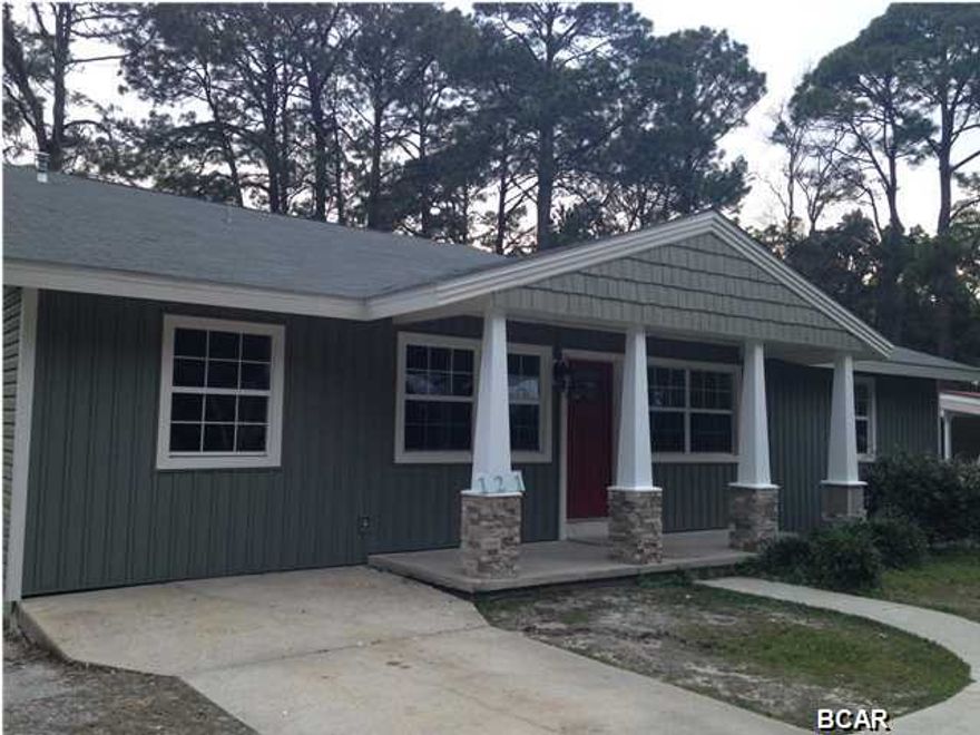 Completely renovated Craftsman Style home located in the popular Cove area. This 3 bedroom 2 bath home has recently been renovated and features tiled floors and new wall to wall carpet throughout as well as new appliances and granite counter tops in the kitchen. The living area is very spacious and is open to the kitchen and dining room. An additional sitting area or family room is just off of the front of the home, giving even more space inside this nearly 2000 square foot home. All of the bedrooms are very large and one bedroom is split from the others for more privacy. Fresh paint and flooring throughout make this one feel like new. The exterior of the home also received an elegant Craftsmanmake over. In addition to the great space in the home, there is an oversized two car garage