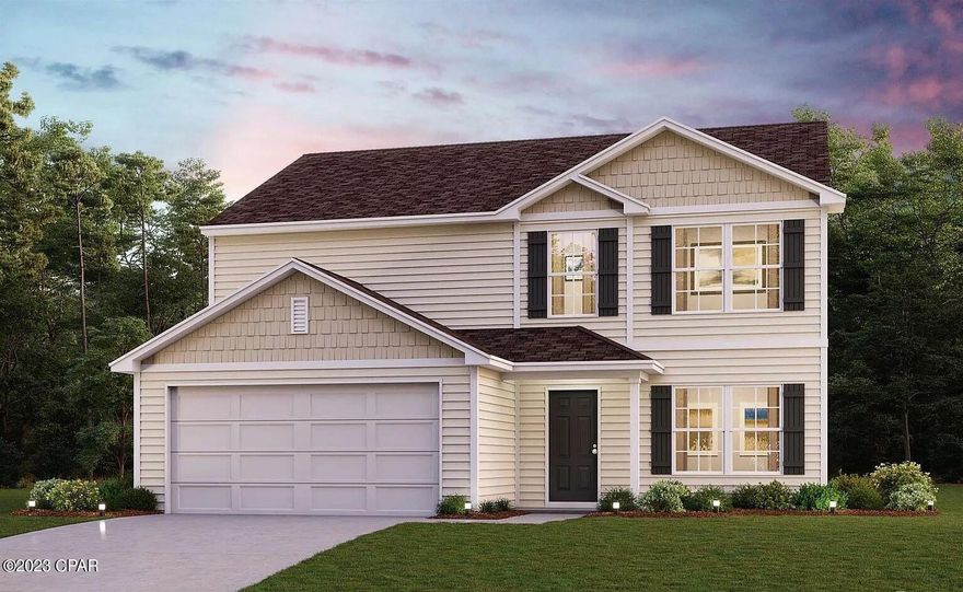 This is a BEAUTIFUL NEW 2-story Gardner Plan home in the Lake Ridge Estates Community! This floorplan boasts a flex space and a guest suite with a walk-in closet on the main floor. The kitchen features gorgeous cabinets, granite countertops, and stainless-steel appliances (includes range, microwave, and dishwasher). All other bedrooms are on the 2nd floor. Also comes complete with a 2-car garage & opener.
