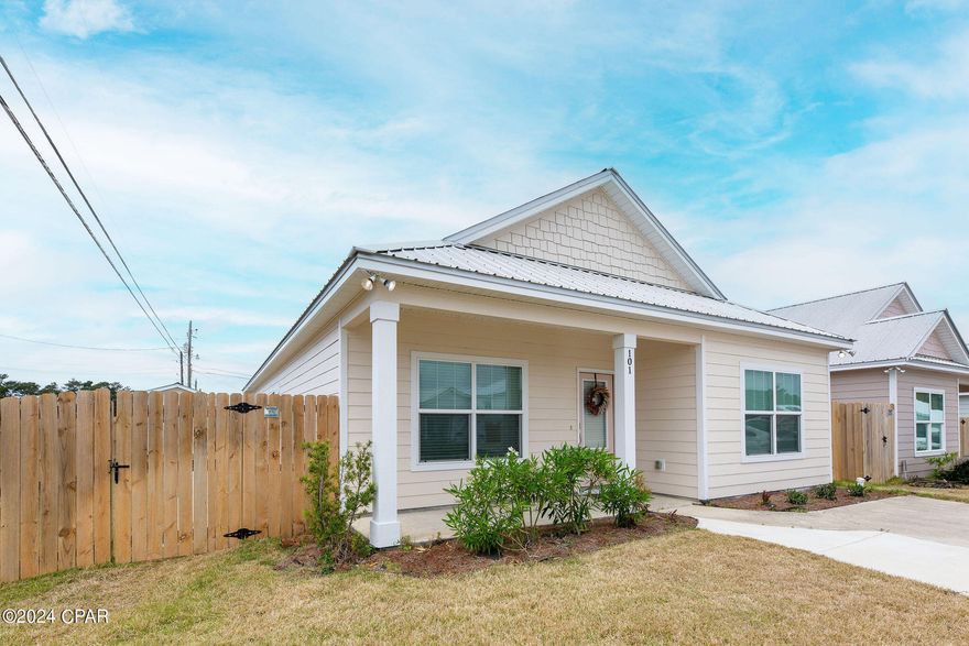 ***Currently under contract, seller will consider backup offers***Plenty of options with this newer built and recently upgraded home close to Lake Powell, the beaches, and 30A! This home is on a larger corner lot with a fenced yard, screened in porch, shed, brand new hot tub and is perfectly suited for full time residence, long term rental, or short term rental. Granite countertops, stainless appliances, upgraded light fixtures, large laundry room with newer washer and dryer are just a few of the features this home has to offer. Walking distance to the Lake Powell boat ramp where you can launch jet skis, boats, paddleboards and kayaks. After a day on the water or at the beach, you can take a 5 minute drive to 30A or a 10 minute drive and be in Panama City Beach, the location is perfect! Schedule your showing today and make your beach dreams a reality!