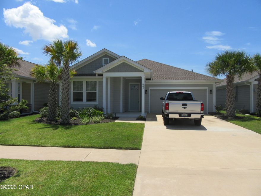 Beautiful 3 bedroom 2 bath tastefully modeled home located Panama City Beach in the much desired Breakfast Point Subdivision, home to the Worlds Most Beautiful beaches, minutes away Pier Park, shopping, dining, entertainment and Military Installations. This home includes but not limited to luxury vinyl plank throughout and carpeted bedrooms, stainless appliances, granite, custom cabinets, upgraded fixtures. Living area is a very large open space, back up to a privately landscaped holding pond as a focal point and a wet bar off the kitchen for entertaining. This property has a 2 car garage and fenced in backyard. School assignments are subject to change, please check with Bay County for most accurate information. Deposit is the same as the rent. Pets allowed. Breed restrictions apply with owner approval only.