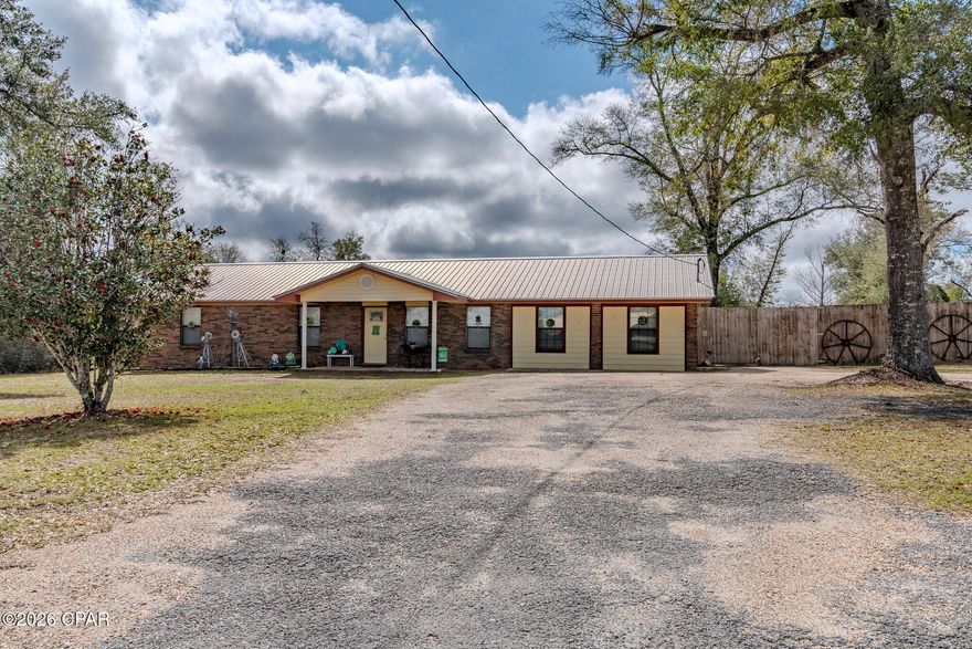 Charming Brick Home on 1.23 Acres in Altha, FL

Welcome to peaceful country living in beautiful Altha! This well-maintained 3-bedroom, 3-bath brick home sits on 1.23 fully fenced acres in a quiet, established neighborhood--offering the perfect blend of privacy, comfort, and outdoor enjoyment.

Inside, you'll find a spacious and functional layout with a large living area and three full bathrooms, providing plenty of room for family and guests. The solid brick exterior offers timeless curb appeal and low-maintenance durability.

Step outside to your private backyard retreat. The covered back porch is ideal for morning coffee or evening relaxation. Enjoy warm Florida days in the above-ground pool, complete with a covered deck and outdoor cooking area--perfect for entertaining friends and family year-round. The fenced yard provides space for pets, play, gardening, or simply enjoying the peaceful surroundings.

If you're looking for space, comfort, and outdoor living in a serene setting, this Altha property checks all the boxes.