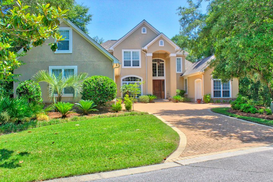 JUST REDUCED MORE THAN $10,000! Beautiful custom built home located in “The Preserve on the Bay”. This 2-story home offers 5br, 4ba, where the 5th bedroom can also double as the upstairs family/entertainment room! Also on the second floor there is a massive 57x8 climate controlled storage room. Home features large open living room with gas log fireplace, separate dining room, gourmet kitchen with center island, granite ctr tops and much more. Nothing has been missed with this home; this is an absolute dream home for anyone who enjoys entertaining guest, a large in-ground saltwater pool, large outdoor lanai area, outdoor kitchen and fire pit all screened in away from the bugs. This home features a 2-car garage as well as a separate golf cart garage w/ storage.