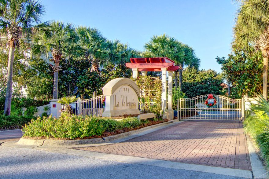 Very Spacious and tastefully furnished townhome located in a gated community.  This home has high ceiling, crown molding, tile on the main floor and carpet in the bedrooms, updated fixtures, screened in balcony off of the master, and custom lighting.  This is a premier community on the west end of panama City Beach.  The neighborhood features tennis courts, gulfside pool, fitness center and interior pool.