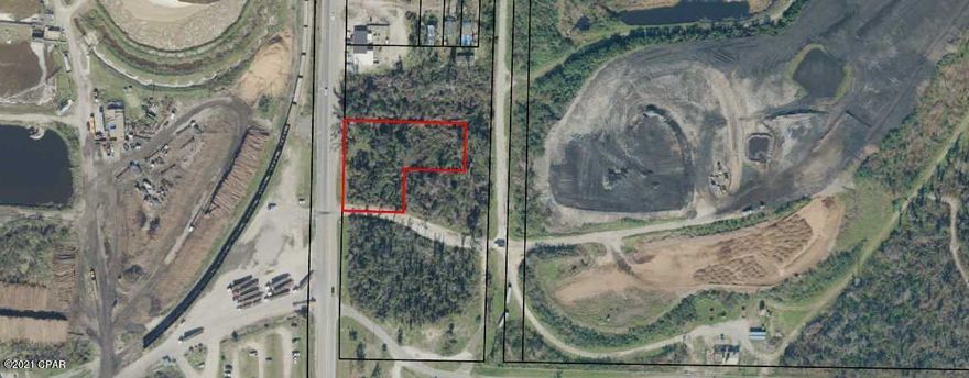 Perfect piece of land to build a warehouse on.  Many other uses as well.  Contact me for an exhaustive list of uses.