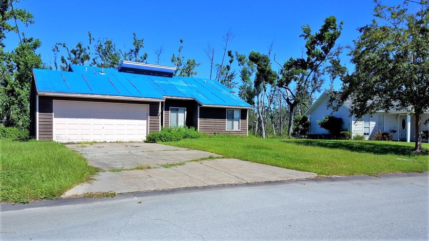**LOADS OF POTENTIAL**  This spacious 3 bedroom 2 bath home is located in the desirable Shadow Bay subdivision conveniently locatec close to Tyndall AFB. It boasts a large living room with high vaulted ceilings and a corner stone fireplace. The kitchen overlooks the dining area just off the living room. Tile floors run throughout with the exception of the bedrooms.  The master features a second fireplace, walk-in closet and ensuite bathroom. This home suffered significant hurricane damage and is being sold AS IS. Seller is providing a Home Warranty at Closing.  



**ENTER AT YOUR OWN RISK DISCLAIMER**



(All sizes approximate and taken from public records, Buyer to verify any and all details Buyer deems important.)