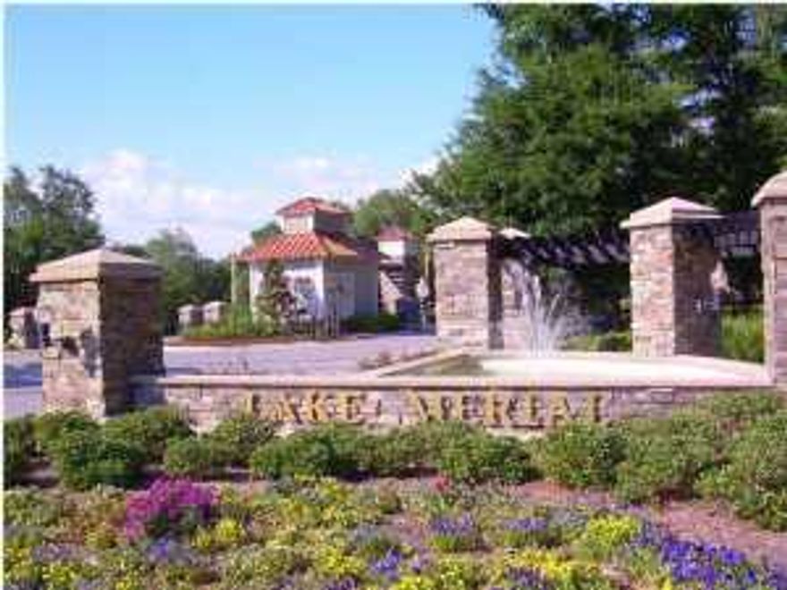 Lake Merial!!! Never have a home across the street! This lot is across from a platted wooded park that is 165 feet deep and runs the length of the street that has been left naturally wooded. No homes built yet on either side. Lakeside community, a 300-acre spring-fed lake, encircled by exotic wildflowers and majestic pine trees, anchors the community. Owner has an active real estate license and has a personal interest in the property. Owner is acting as a Seller.