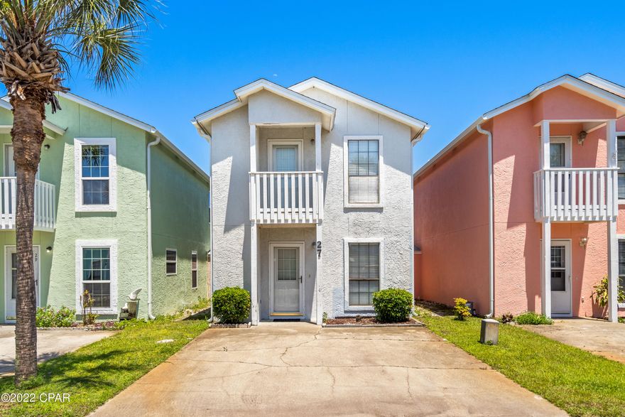 ***Highest & Best Offers Due Monday June 13th at 5:00pm cst!!*** Pack your bags and head on down to Sandcastles West in Panama City Beach, Florida for this two-bedroom home with your name on it! This property is directly across from beach access and offers a community pool and excellent convenience to local area attractions. This property will make a great investment, second home or primary home. Rentals are projected in the $30k-$40k gross range. Scoop this one up before it is gone!