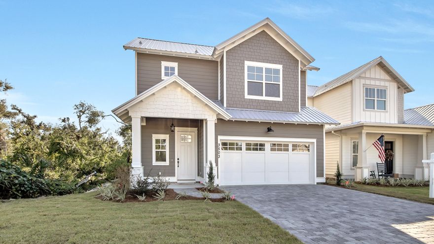 CURRENTLY UNDER CONTRACT, SELLER ACCEPTING BACKUP OFFERS

Beautiful, New Coastal Craftsman Home in Sanctuary Beach. This 3 Bedroom with Bonus Room for your Home Office or the kids play area, 2.5 Bath Home boasts a number of upgrades, including Hardwood Floors, Quartz and Marble Counter Tops, Lighting, Fixtures, Gas Stove and Gas Hot Water Heater. This is an open floor plan with an EIGHT FOOT Kitchen Island, which opens up to the dining and living room. Your home is located on a corner lot. This quite gated neighborhood is one block away from a public bay access where you can launch your paddle board or kayak. The community pool is just down the street from your home and the HOA is ONLY 150 per quarter!