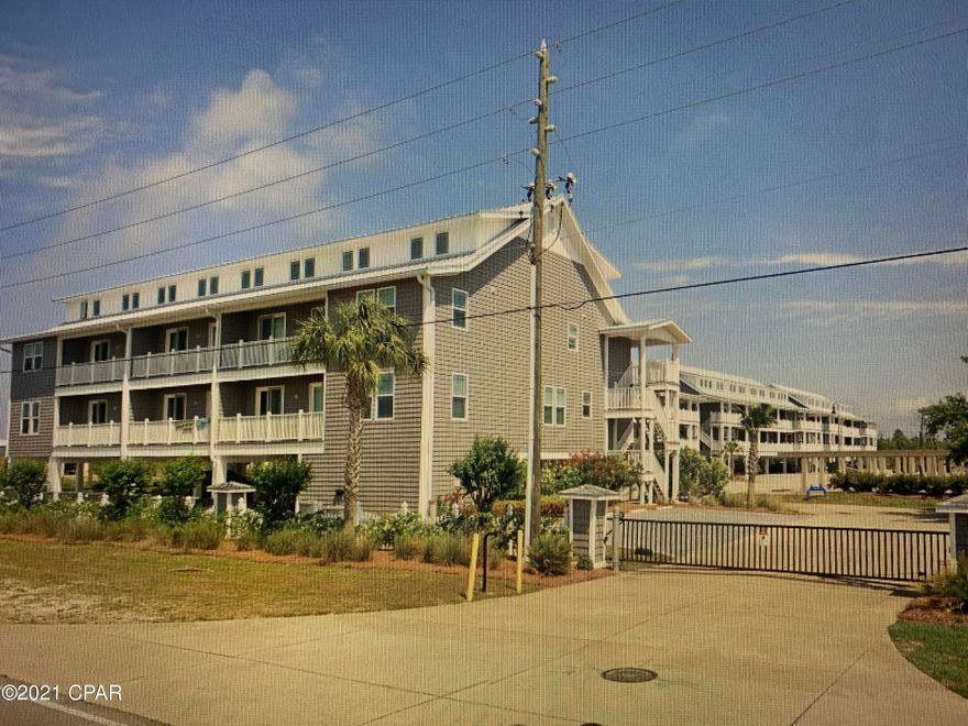 What a beautiful place!! This large two-story condo located in Mexico Beach just a few blocks to the beautiful white sandy beaches is just the ticket! This 4 bedroom, 3 bath condo is sold fully furnished. This unit was remodeled after Hurricane Michael like brand new on the outside & inside. New metal roof, vinyl siding, ac, Hurricane impact rated windows and sliding doors. The living and dining areas are combined with kitchen to provide open living space. The kitchen has stainless steel appliances, granite countertops with a large bar for seating with beautiful COREtec floors. The 2 bedrooms located on the 1st floor offers a balcony that over looks the canal with a large open balcony on the front. With 2 large bedrooms located upstairs offers plenty of room for your family and friends!