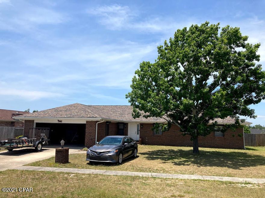 Don't miss this nice brick home with a pool in a great area near Tyndal. Over 2200 sq ft with 3 beds and 2 full baths with a two-car garage! Roof and HVAC less than two years old. The lot is almost a half-acre complete with a swimming pool, a self-contained hot tub, pergola, and deck! Vaulted ceilings with skylights and exposed beams and brick give the living area a great feel. Very large kitchen with bar passing through into living area. Wood plank tile through main areas, and carpet in the bedrooms. Florida room, hurricane shutters, dining room, surveillance system, irrigation well, and lots of storage. YOU SHOULD INDEPENDENTLY VERIFY ALL FACTS, FIGURES, REPAIR ESTIMATES, ARV'S, RENTAL AMOUNTS, PROPERTY FEATURES, AND MEASUREMENTS. ALL PROPERTIES ARE SOLD AS-IS, WHERE-IS. IRBY LLC/Irby Home Buyers, LLC has an assignable purchase agreement or other ownership interest in the property above. We are investors exploring the possibility of assigning our purchase contract with the seller, selling our interest in the property or doing a double close transaction. All deals and offers are subject to IRBY LLC/Irby Home Buyers, LLC getting marketable title. Member and manager of IRBY LLC and IRBY Home Buyers, LLC is a licensed Alabama Real Estate Agent.