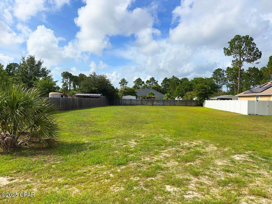 Prime location - Minutes to the beach!  Location, location, location.  This homesite offers the perfect blend of convenience and coastal living - just steps from the local school, hospital, scenic walking trail, and only minutes to the beach.  Ready to build?  This lot includes floor plans with the sale, making it easier than even to bring your dream home to life.  Situated on a well-kept street with newer homes and manicured lawns ,this property has NO HOA, giving you the freedom to park your boat, RV or other beach toys with ease.  Don't miss this opportunity to build in a highly desirable area - call today for more details.