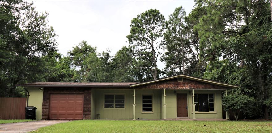 Great Price on this centrally located home close to everything, Tyndall AFB, Shopping, Hospitals, Doctors, and lets not forget the Beautiful White Sandy Beach of Panama City Beach to the West and Mexico Beach to the East!  This Block home did feature 3 bedroom, 2 baths, living, kitchen, dining and bonus room with lots of interior storage and exterior storage, fenced back yard!  Before and after pictures, YOU can make it that again! All measurements and information should be verified if important. Thank you for considering this home!