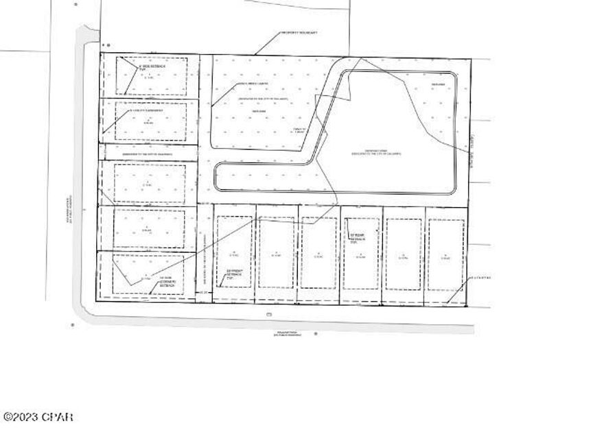 This offering is for TWO lots totaling 3.1 acers. Property currently with engineering group and being subdivided into 11 buildable lots. Selling them all together. That's a deal at 49,900 per lot. Minor subdivision paperwork slated to be completed before the end of the year. When completed each lot will be platted and have their own addresses and ready to break ground. Lot sizes will be 51'x120' zoned R6. All city sewer and city water. Flood zone X.