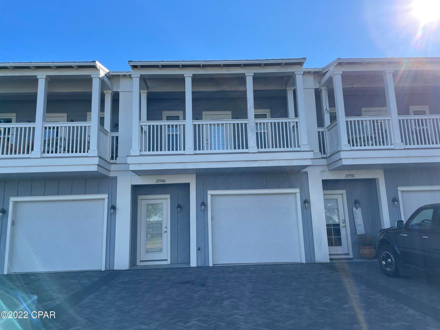 For Lease - Miller's Landing development at Lake Powell on West PCB! 3 BR | 2.5 BA townhome with 1 car garage located close to Inlet Beach and 30A area. This beautiful unit has a split bedroom plan with master, kitchen and living room upstairs and two additional bedrooms with full bath and laundry room on the first floor. Luxury vinyl plank throughout the home; Downstairs has two bedrooms with back patio access, hallway shared bath with tub/shower combo, and laundry room with front loader washer/dryer set. Garage access door in hallway; As you go upstairs, you'll find an open floor plan with a gorgeous kitchen boasting quartz countertops, excellent cabinet storage, stainless appliances and a large breakfast bar. There is a nice covered balcony off the living room perfect for sipping coffee in the morning. The upstairs master bedroom has plenty of room for a King set, walk-in closet, linen closet and en suite bathroom with tub/shower combo and double vanities. Miller's Landing is a new construction townhome community situated on the beautiful Lake Powell with a community pool overlooking the lake, a fire pit area and a dock for launching kayaks/paddle boards. Lake Powell has a boat ramp right around the corner to launch watercraft and a picnic area. Grocery, coffee shops just around the corner and less than a mile away from the beach. This location is fantastic for those looking to be close to the ECP airport, 30A/Santa Rosa Beach/West PCB! *Pets negotiable with $250 pet deposit, $50 pet fee, $25 monthly pet rent per pet.