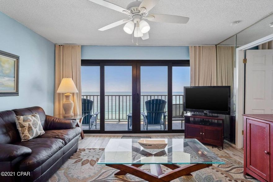 Check out this turn key vacation rental! Located on the quiet East End of Panama City Beach, Commodore Condominiums is the ideal location.

Located a short walk to St Andrews State park. These 3 Bedroom 3 bath condos rarely come available. 

Both master bedrooms gulf Front! Property has heated pool in off season. Come check out this turn key fully Furnished vacation rental.