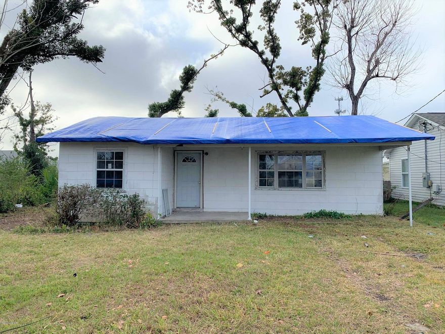 CURRENTLY UNDER CONTRACT, SELLER ACCEPTING BACKUP OFFERS! INVESTMENT OPPORTUNITY IN ST.ANDREWS. This home is located just a few blocks from Beach Drive. This home features 2br/1ba, a large living room and hardwood floors throughout most of the home. Fix and flip or keep as a rental. Yard has been cleared and the ceiling/insulation has been removed in most of the home. Home is on public sewer and water. All property sizes and ages are approximate, please measure and/or verify if important.