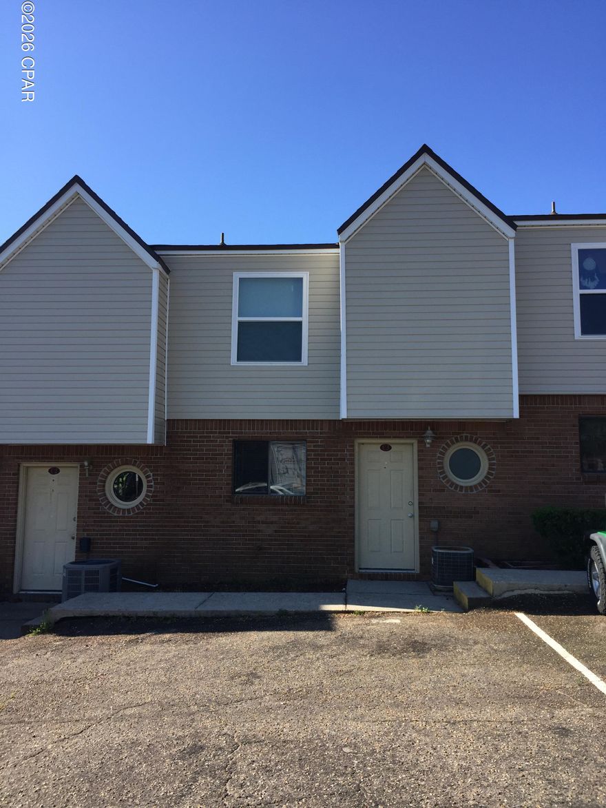 Great opportunity to purchase a condo at the landings at Lake Caroline at an affordable price. 
This condo offers easy living and low maintenance in an awesome location in Panama City. You can hop on your bike and head to beck ave or downtown Panama City that offers may activities and wonderful restaurants and take advantage of 2 farmers market one at the oaks by the bay and the other at Harrison ave. the condo has 2 bedrooms 1 1/2 baths. the master bedroom has an additional vanity area beside the walk in closet and has another closet in the bedroom as well for lots of storage. the bathroom has 2 doors one that goes into the master bedroom for privacy and the other in the landing area at the top of the stairs. this complex has had many upgrades recently including new siding, roof, pool resurfacing and all new windows and this condo has new sliding glass doors as well. there is a covered balcony off master bedroom with a pool view as well as a covered area off the living room with a pool view. hot water heater was replaced in in 2021. come see this condo in a peaceful setting today.