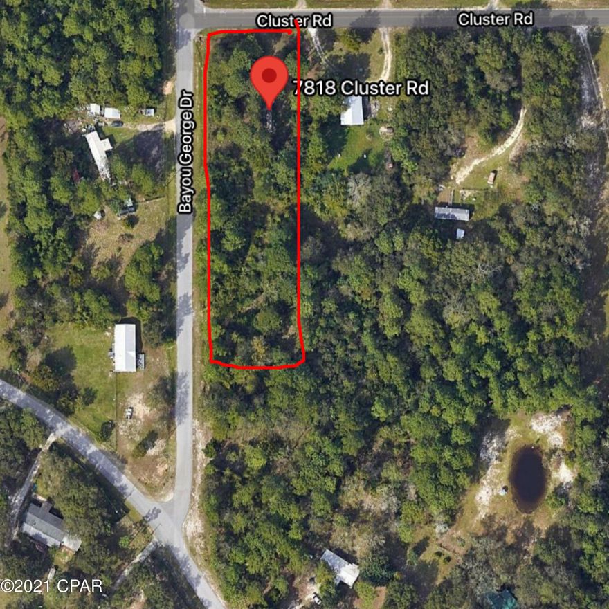Wooded corner lot perfect for building a home. Just a short drive to HG Harders Park.