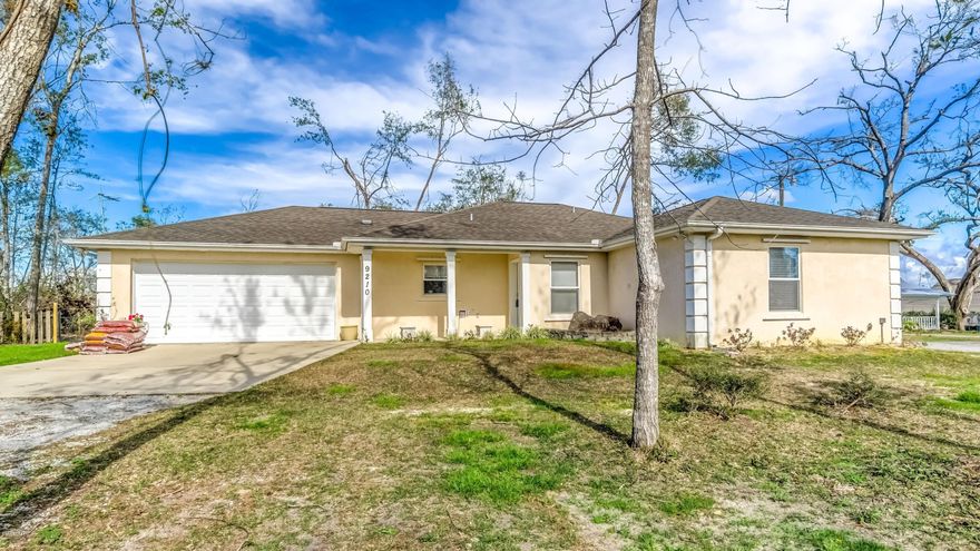 CURRENTLY UNDER CONTRACT, SELLER ACCEPTING BACKUP OFFERS Extremely well-built home!''Poured in Place Concrete.'' Much better insulated & much more sturdy than your average home. Concept grew from South FLorida building codes.  Imagine dropping your boat in the water at Deerpoint Lake and only having to drive less than a block.  Upon entry into home is an inviting open floor plan that leads to an enclosed patio with electricity. Kitchen is spacious with ample cabinet space. 2 car garage includes a washer/dryer enclosed area and storage room with pull down stairs for attic access. HVAC and water heater 2 years old New roof 2 weeks ago. This home is ready for you and your family.