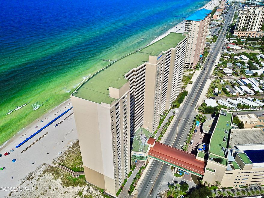 Price Improvement newly implemented! Spectacular views abound from this unit in one of the top resorts on Panama City Beach! All furnishings are included. . The master bedroom has a bay window making for magical views of the Gulf with door access to the balcony. The master bath has a large garden style tub, separate shower and dual vanity. 



Come see this spacious, Gulf front condo in the luxurious Emerald Beach resort! And what a location! Not only are you right on the beach but you can walk to Pier Park, a shopping destination for the region with great stores and restaurant