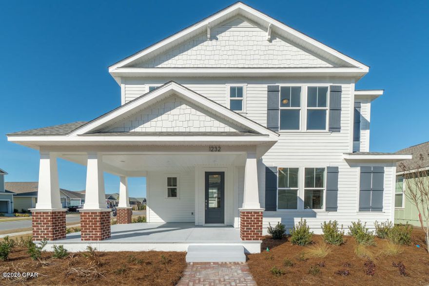 This 3 bedroom, 2.5 bath home is move in ready! Located in the popular community of SweetBay. Enjoy all of the amenities to include parks, pool, basketball court, walking trails, fishing, and a short walk to University Academy! The living room is open to the dining room and kitchen that offers quartz countertops, gas stove and plenty of cabinetry. Formal dining room or office in front of the home. Waterproof vinyl floors throughout first floor. Master bedroom is very spacious and has en suite with large walk-in shower, double vanities and walk in closet. There are 2 additional spacious bedrooms, a full bathroom, a loft and laundry room upstairs.