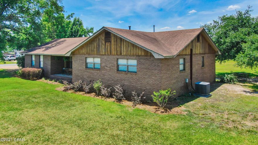 CURRENTLY UNDER CONTRACT, SELLER ACCEPTING BACKUP OFFERS WOW!!! Don't miss out on this Brick, 2000+ sq. ft. home on .88 acre corner lot in a sought after neighborhood. This home features 3BR 2BA with a bonus room. Large living room with cathedral ceilings. Home is convenient to schools, hospital, Dr.'s, pharmacy and grocery stores. Bring your toys along to store in the newly constructed 32X48 pole barn. There's also an 10X12 storage shed, plenty of room for a pool, a covered front porch to enjoy your morning coffee and a back deck that is perfect for entertaining and grilling. Measurements are approximate, please verify if important.