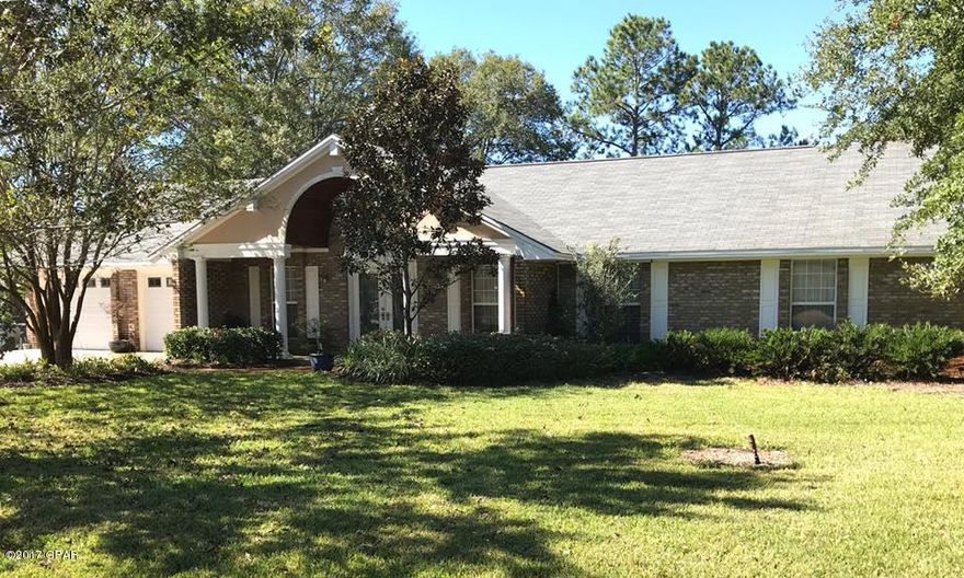 **GORGEOUS WATERFRONT HOME IN DESIRABLE LYNN HAVEN W/ POOL AND DOCK** This spacious 4BR property sits on one of Lynn Haven's most desirable canals providing quick access to the Bay or the Gulf of Mexico. The home has been meticulously updated and features many special details throughout such as the antique stained glass doors and window above the kitchen sink, shiplap ceilings in the rec room and front entry, wood and tile in the main living areas, French doors throughout, and s/s appliances (which all convey!) There is a wonderful covered back patio w/ porch swing, a large gazebo, and a FULL-SIZE heated swimming pool w/ hot tub. Don't forget the spectacular views of the canal and your own private boat dock! Home has never flooded (See FEMA Flood Report in Documents Tab.) This is a very important factor in considering prices on waterfront properties. Don't miss your chance to view this amazing property. CALL TODAY!