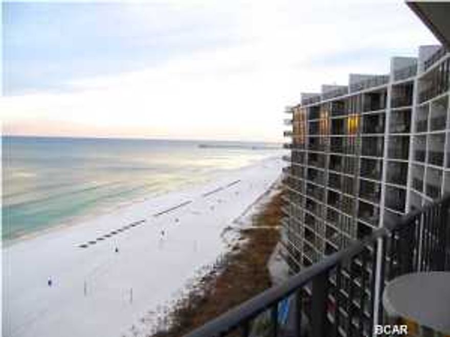 Don't miss this Awesome opportunity to own a 3bed/3bath Gulf Front Condo in Edgewater. The main living area has tile throughout. This condo has a very spacious kitchen with breakfast bar, granite counter top, and stainless steel appliances. The master bedroom is gulf front and has access to the balcony where you can enjoy beautiful sunsets. The amenities for this condo are some of the best on the beach including, 11 swimming pools, fitness center, golf, tennis, spa, convention center and restaurants just to name a few. Call your Realtor to schedule a showing!
