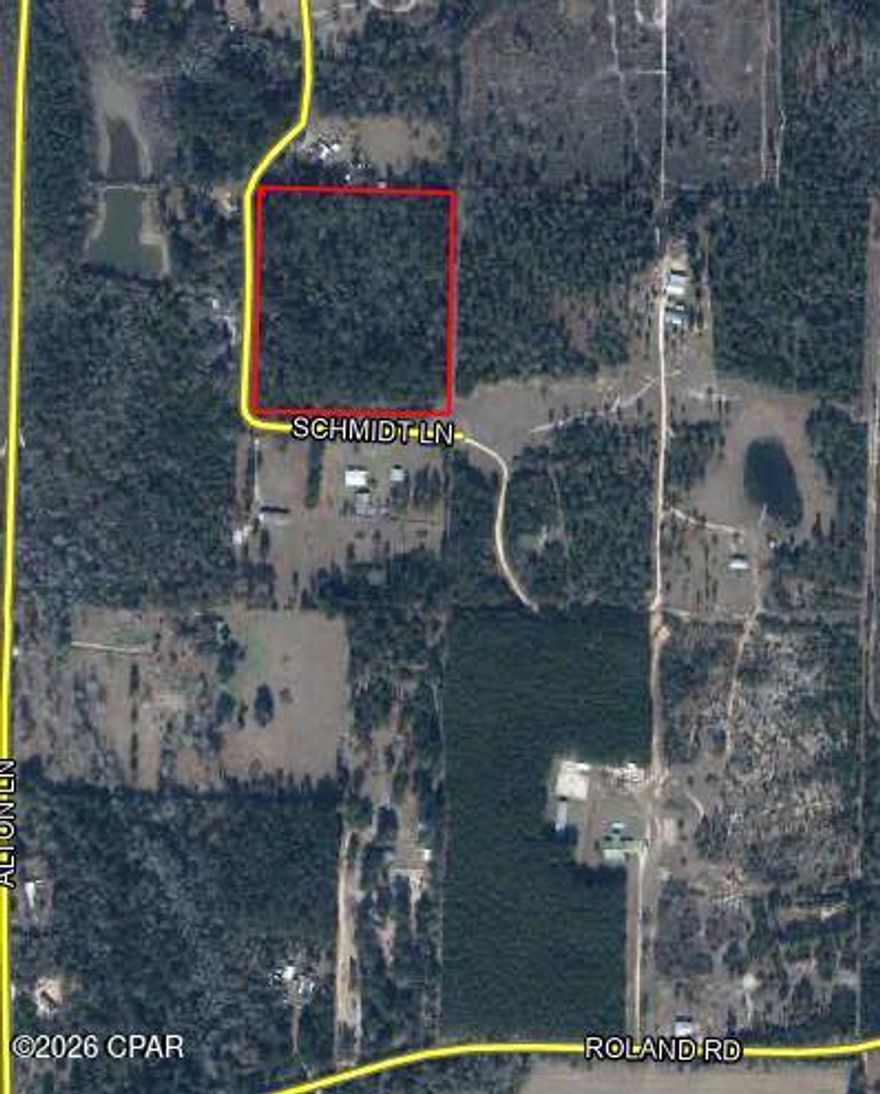 Discover the perfect blend of privacy and possibility with this unrestricted 10-acre wooded package on Schmidt Lane. Consisting of two side-by-side 5-acre parcels, this property offers the unique flexibility to build your dream estate with a massive buffer. 

Heavily wooded with native Florida vegetation, these lots provide a blank canvas for a custom home, hobby farm, or weekend recreational getaway. Enjoy the peace of rural living with no HOA restrictions and no build timeframe. 

Located in the heart of Washington County, you are minutes from downtown Chipley's amenities and high-rated schools. Outdoor enthusiasts will appreciate being near Holmes Creek, and  just a 45-minute drive to the world-class beaches of Panama City Beach and 30a.

Total Acreage: 10.0 +/- Acres (Two 5-acre lots)
Zoning: Residential/Agricultural
Parcel IDs: 00000000-00-0836-0011 AND 00000000-00-0836-0013
Road Frontage: Schmidt Lane