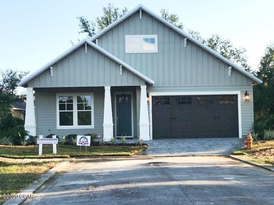 *CURRENTLY UNDER CONTRACT, SELLER ACCEPTING BACKUP OFFERS*  

This home has a very practical floor plan and seems larger than the listed square footage.  The great room has a 12' x 8' sliding glass door that flows into the screened porch.  There is a work from home computer office.  Many high quality features that you would expect from Koehnemann Construction, private gated subdivision, all 10' ceilings and 8' tall doors.  Community pool within 300 feet of home.  For Gate Code & Lockbox Access, call Rick 850-896-8000