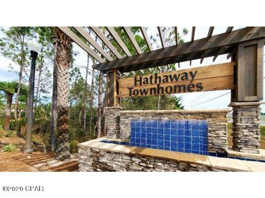 Great little community townhome with access to a lake, a community pool, and a soon to be built recreational complex.