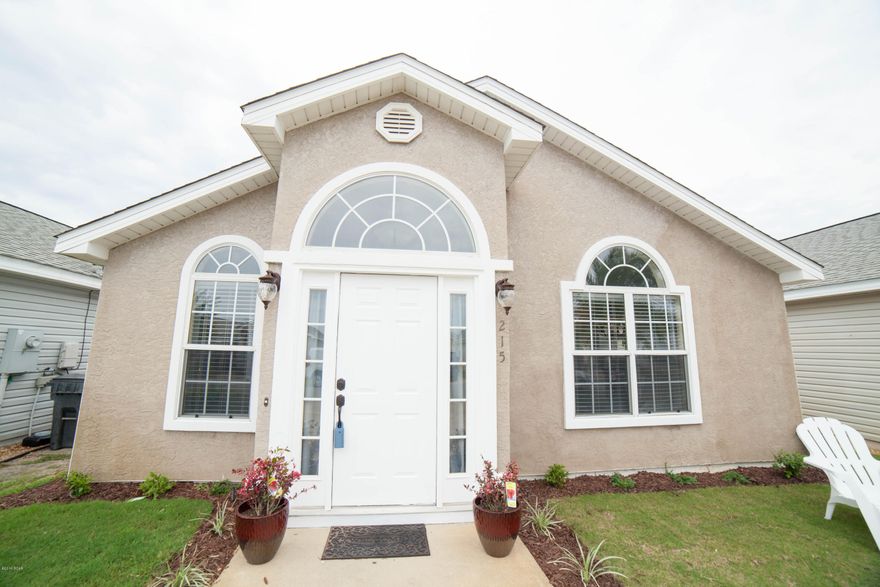 You'll love this gorgeous 3 bedroom 2 bath home, located in the heart of Panama City Beach.  This recently remodeled charmer is the epitome of affordable fine living!  With stainless steel appliances, a bright sunny kitchen, pristine carpets throughout,  you won't believe this much of a home you can have at such a low price.  Owner's pride and care really shows in this home!  With a spacious walk-in closet in the master bedroom, a separate laundry room and large eat-in kitchen, this home has everything you could possibly want in a home.  The Palm Cove Subdivision also offers TWO community pools and a cabana for you and your guests to enjoy!  This one won't last long!  Call for a showing today!