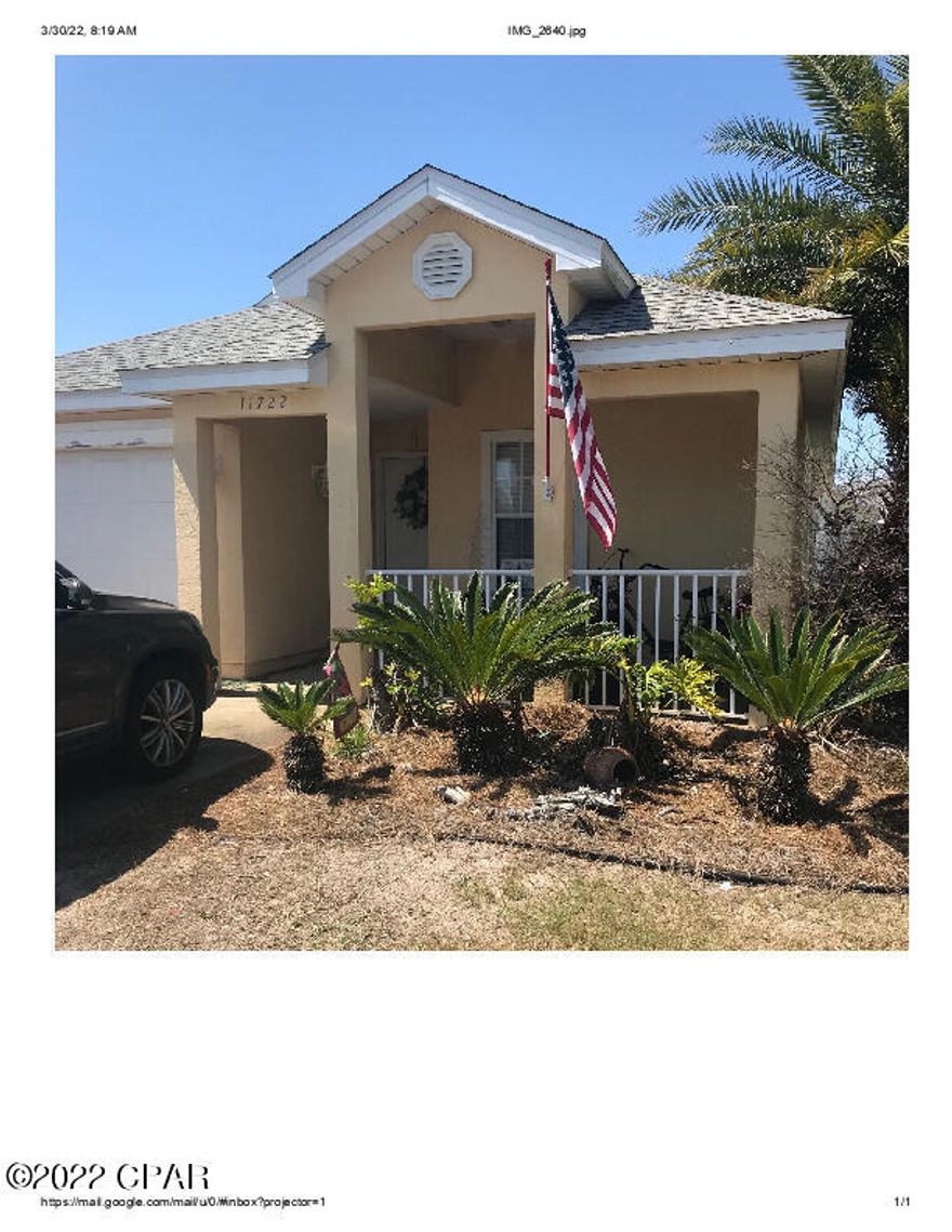Well kept subdivision with many amenities. HOA fee includes lawn care, sprinkler system using well water, security, private roads, trash pickup 2 days a week. Pool, cabana playground.  All close to great restaurants and 2 blocks from the beach. Home features tile throughout  and a screened room and large back yard.