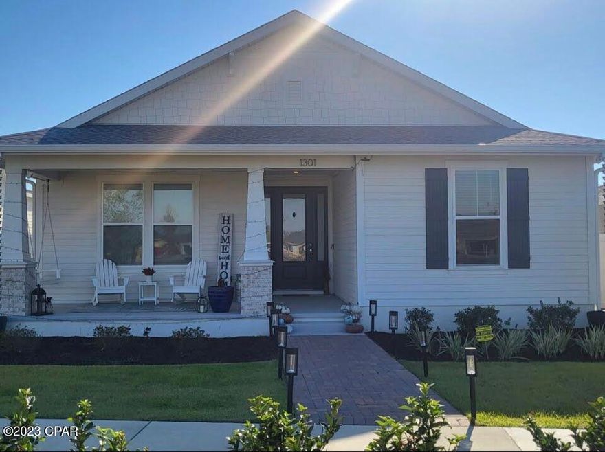 Beautiful 3 bedroom 2 bath home located in the Beautiful Sweetbay Community in Panama City. This home is located right next to Sweetbay's Blossom Park/Resort Pool/Clubhouse. One of the best locations in the community, perfect for families with small children because there is no traffic either in the front or back of house.

Privacy fence all around the lot.

Upgraded interior light fixtures

Upgraded master shower glass wall with upgraded wall and floor tiles

Granite kitchen and bathroom countertops

Recessed lighting

Designer bathroom mirrors

White blinds whole house - all doors and windows

Doors and windows have privacy SunGard security film that not only protects against sun rays, also against hurricane force winds.

All rooms have walk-in closets. Pets allowed.