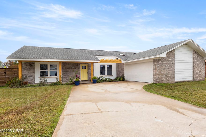 **OPEN HOUSE SATURDAY 1/24 9AM-1PM & SUNDAY 1/25 12-3PM**  Ideal for military relocation, 7582 Yellow Bluff Rd offers comfort, convenience, and true Florida living just minutes from Tyndall Air Force Base. This beautifully improved 3-bedroom, 2-bath home is perfectly suited for active-duty service members, veterans, and civilian personnel seeking a move-in-ready property with space to relax and unwind.
Recent upgrades provide both peace of mind and modern appeal, including new hurricane-rated windows, updated bathrooms, and thoughtful interior enhancements throughout. The home features an inviting enclosed sunroom, a cozy wood-burning fireplace, and a standout primary suite with a custom California Closet system, charming barn door, and private access directly to the pool and outdoor deck—perfect for decompressing after a long day.
Outside, enjoy your own private sparkling pool, ideal for family time, entertaining, or cooling off during Florida summers. The home also offers a garage, excellent storage, and easy access to outdoor recreation, including a public boat ramp less than a mile away, the newly enhanced John B. Gore Sports Park, and water access to the Gulf of America for fishing and boating.
Conveniently located near shopping, dining, schools, and a short drive to Panama City Beach, this property combines lifestyle and location—making it an excellent choice for those relocating to Tyndall AFB and looking to put down roots in Bay County.
Move-in ready, thoughtfully upgraded, and designed for Florida living—this is a home that truly supports your next chapter.