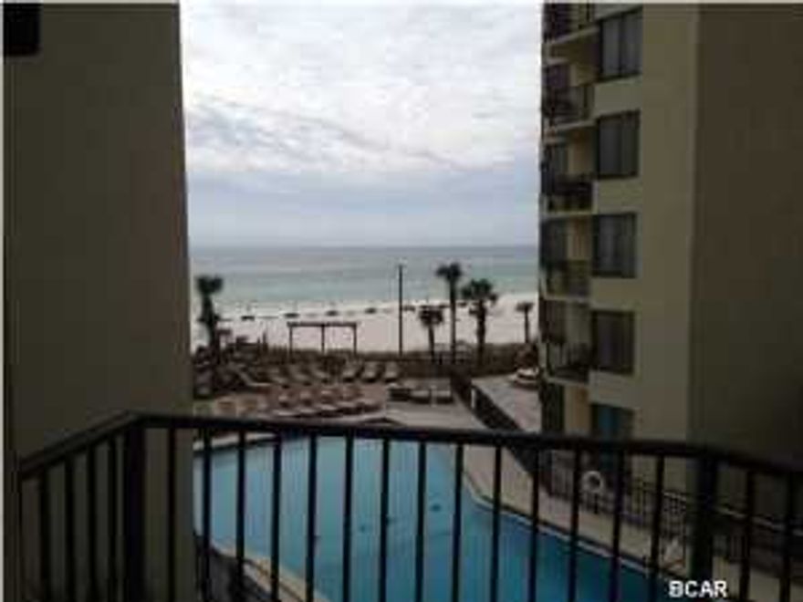 Gulf Front Sunbird Unit - this is a 1 bedroom 1 bath partially furnished Gulf front unit located at Sunbird Condominium. This unit features a covered patio over looking the pool out to the Gulf of Mexico. The complex is gated and features a community pool(s) and tennis.