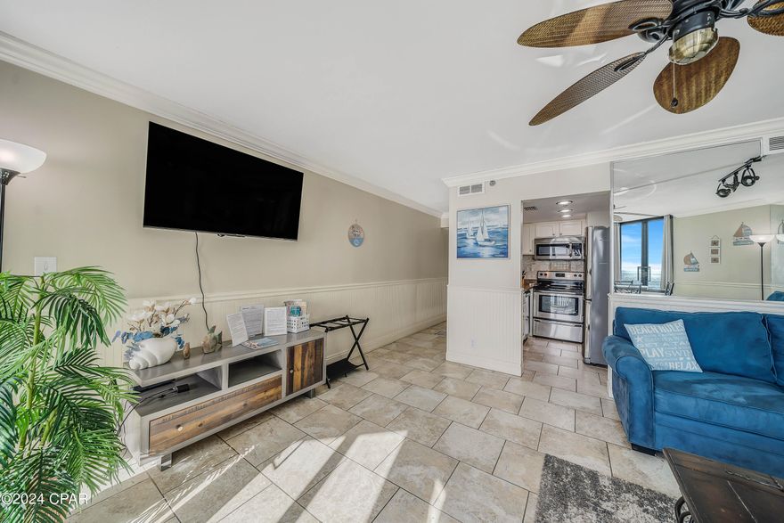 STUNNING GULF-FRONT CONDO WITH PANORAMIC WATER VIEWS!

Experience beachfront living at its finest in this beautifully furnished 1-bedroom, 1-bath condominium located in the highly desirable, gated Sunbird Condominiums. Situated on the 9th floor, this turnkey residence offers breathtaking Gulf views with no parking lot distractions--just endless emerald waters and spectacular sunsets.

Step inside to discover a bright, open-concept floor plan designed for comfort and relaxation. The spacious living and dining area features expansive windows that showcase the stunning beachfront scenery, along with a queen sleeper sofa, comfortable loveseat, and inviting dining space. The well-appointed kitchen offers granite countertops, stainless steel appliances, and everything needed for preparing meals while enjoying the coastal ambiance.

The bedroom serves as a private retreat with a queen-sized bed, built-in cabinetry, dresser, and television. The oversized bathroom includes a convenient tub/shower combination. Additional peace of mind comes from a newer HVAC system (approximately 5 years old) and water heater (approximately 3 years old).

Sunbird Resort Amenities Include:
• Three swimming pools, including one heated pool
• Newly renovated pool decks
• Fitness center
• Tennis courts
• BBQ grilling areas
• On-site laundry facilities
• On-site tiki bar
• New impact-resistant windows and sliding glass doors throughout the complex
• Updated exterior stucco and brand-new balcony railings

An exceptional bonus for buyers: the extensive Sunbird Revitalization Project has been completed and fully paid, providing tremendous value and peace of mind.

Prime Panama City Beach Location
Conveniently located next to Pineapple Willy's and the soon-to-open Tootsie's, with easy access to Waffle House, Walmart, WonderWorks, Ripley's Believe It or Not!, miniature golf, Signal Hill Golf Course, shopping, dining, and entertainment.

Whether you're searching for a vacation getaway, investment property, or personal beachfront retreat, this exceptional Gulf-front condo is ready to enjoy from day one.

Schedule your private showing today!