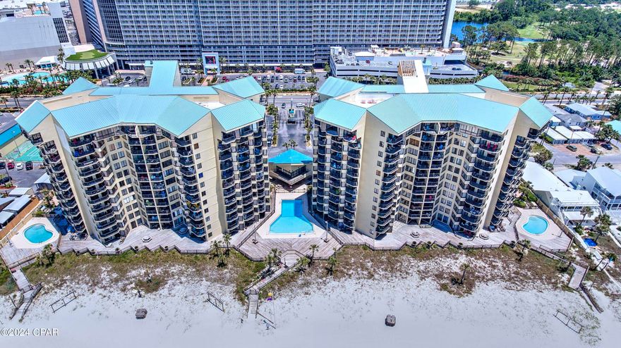 STUNNING GULF-FRONT CONDO WITH PANORAMIC WATER VIEWS!

Experience beachfront living at its finest in this beautifully furnished 1-bedroom, 1-bath condominium located in the highly desirable, gated Sunbird Condominiums. Situated on the 9th floor, this turnkey residence offers breathtaking Gulf views with no parking lot distractions--just endless emerald waters and spectacular sunsets.

Step inside to discover a bright, open-concept floor plan designed for comfort and relaxation. The spacious living and dining area features expansive windows that showcase the stunning beachfront scenery, along with a queen sleeper sofa, comfortable loveseat, and inviting dining space. The well-appointed kitchen offers granite countertops, stainless steel appliances, and everything needed for preparing meals while enjoying the coastal ambiance.

The bedroom serves as a private retreat with a queen-sized bed, built-in cabinetry, dresser, and television. The oversized bathroom includes a convenient tub/shower combination. Additional peace of mind comes from a newer HVAC system (approximately 5 years old) and water heater (approximately 3 years old).

Sunbird Resort Amenities Include:
• Three swimming pools, including one heated pool
• Newly renovated pool decks
• Fitness center
• Tennis courts
• BBQ grilling areas
• On-site laundry facilities
• On-site tiki bar
• New impact-resistant windows and sliding glass doors throughout the complex
• Updated exterior stucco and brand-new balcony railings

An exceptional bonus for buyers: the extensive Sunbird Revitalization Project has been completed and fully paid, providing tremendous value and peace of mind.

Prime Panama City Beach Location
Conveniently located next to Pineapple Willy's and the soon-to-open Tootsie's, with easy access to Waffle House, Walmart, WonderWorks, Ripley's Believe It or Not!, miniature golf, Signal Hill Golf Course, shopping, dining, and entertainment.

Whether you're searching for a vacation getaway, investment property, or personal beachfront retreat, this exceptional Gulf-front condo is ready to enjoy from day one.

Schedule your private showing today!
