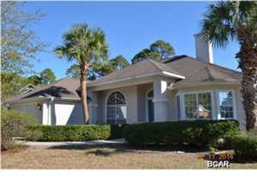 Very nice home located on the 2nd Fairway in Colony Club, very close to Pier Park. This home features an open floor plan, great for entertaining. Large eat-in kitchen, formal dining room, three good size bedrooms and large office (could be used as 4th bedroom). Living room leads out to covered back patio, where you can enjoy your own screened-in pool. Kitchen features nuetral countertops, stainless steel appliances and tons of cabinet space. Home is eligible for Freddie Mac financing. During the first 15 days a home is listed for sale in the MLS, only offers from owner-occupants (primary residence), second home buyers and public entities or their designated partners will be considered. Offers from investor purchasers will not be considered until after the initial 20 days of the