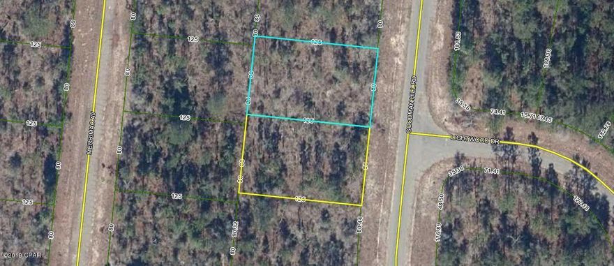 Great building lot in Sunny Hills Subdivision, paved road, just off Washington Blvd.  The Subdivision is a deed restricted subdivision--no mobile homes allowed.  See building restrictions attached.  Amenities of Sunny Hills include a popular 18 hole public golf course with snack bar, beautiful Boat Lake swim park,, library, civic center, and lots of fishing lakes within the community.  Sunny Hills is about 30 miles North of Panama City Beach, Pier Park and the NW Florida Beaches International Airport.  Buyer to pay title insurance, closing fee and documentary stamps on the deed.  Seller owns 5 other lots in Sunny Hills and will sell all 6 lots for $9,500.